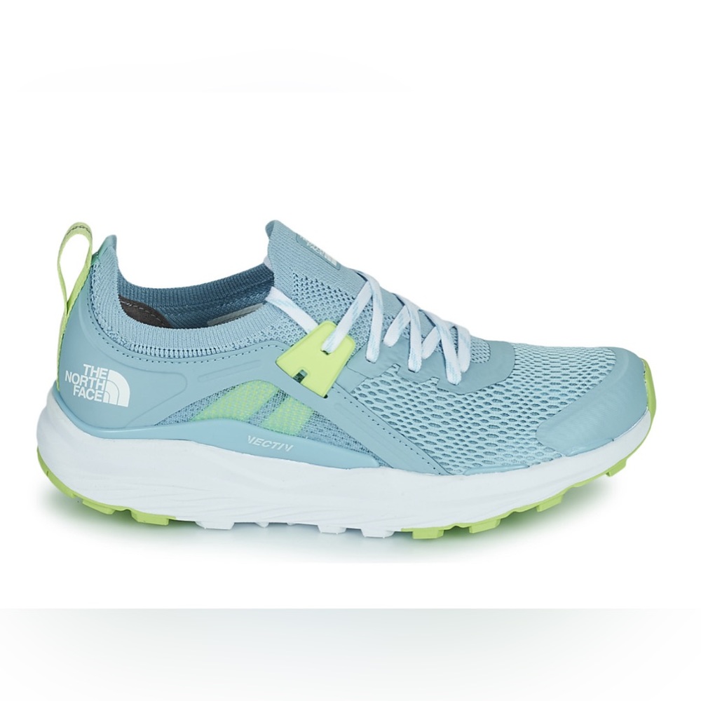 The North Face Women's Blue and Green Running Shoes